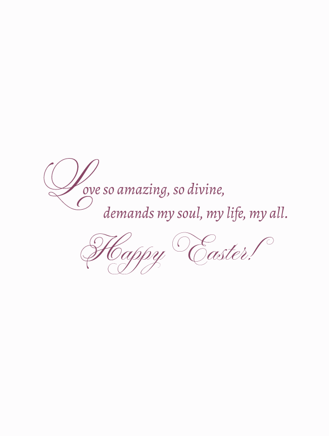 Tulip Magnolia Easter Card card design