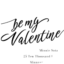 Valentine's Day featured envelope design group