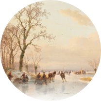 Winter featured card design group