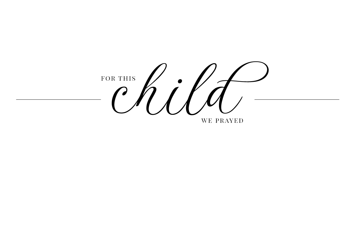 For this Child home printable envelope address template design